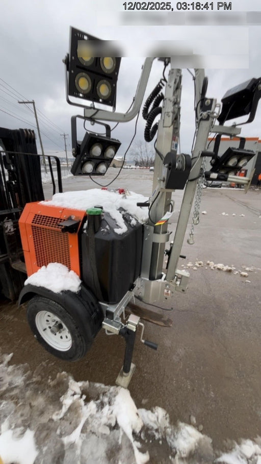 2024 Wanco WLTT-4MM4K Diesel, Deep Sea Controller, Shore Power Plug, Auto Start, (4) 350W LED Floodlights, 4kW Generator, 60 Gal Fuel Tank, 2" Ball, T3