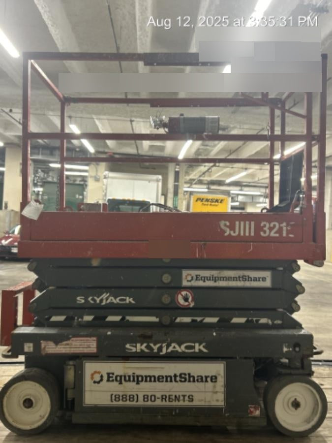 2019 Skyjack SJIII-3219 Standard Options