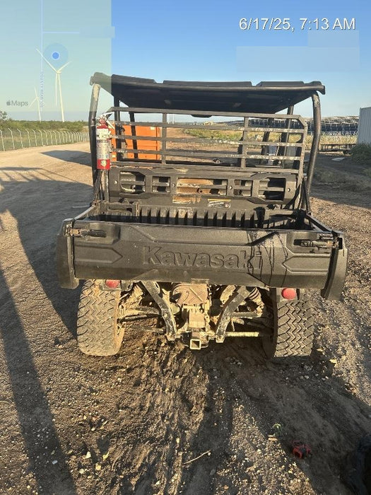 Kawasaki Mule PRO-DXT Kawasaki Mule PRO-DXT Diesel Utility Cart w/Alarm/Beacon, Hard Top, ES Track Hardware