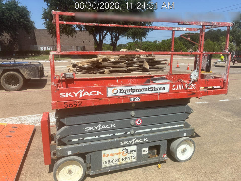2017 Skyjack SJIII-3226 Skyjack SJ3226, Trojan Battery Set, Extended Warranty 5yr/5k hr