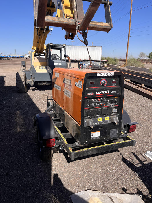 2023 Lincoln Electric LE400 Kubota V1505, Trlr, Cable Rack, Light Kit, ES Decals, T3