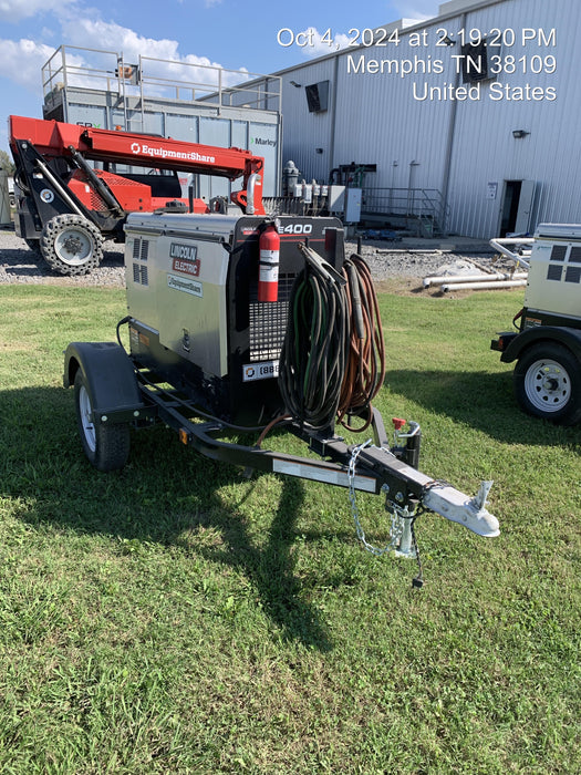 2024 Lincoln Electric LE400 Kubota V1505, Trlr, Cable Rack, Light Kit, ES Decals, T3