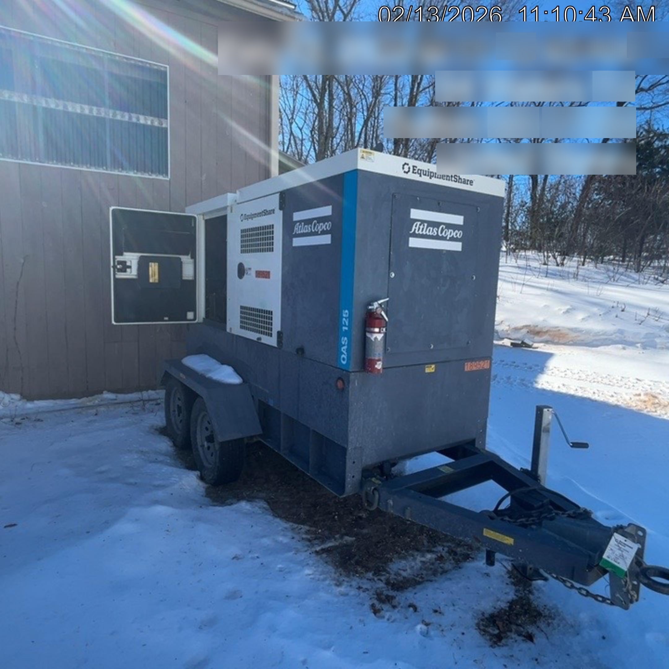 2021 ATLAS COPCO QAS 125