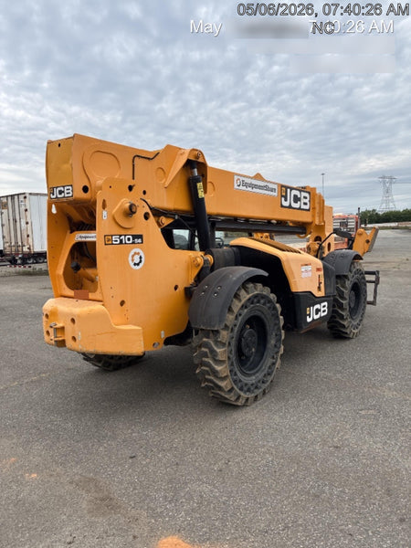 2020 JCB 510-56 Canopy, Solid Tires, Work Lights, Beacon, Aux Hydraulics, Back up Alarm, Lifting Eye, ES Decals