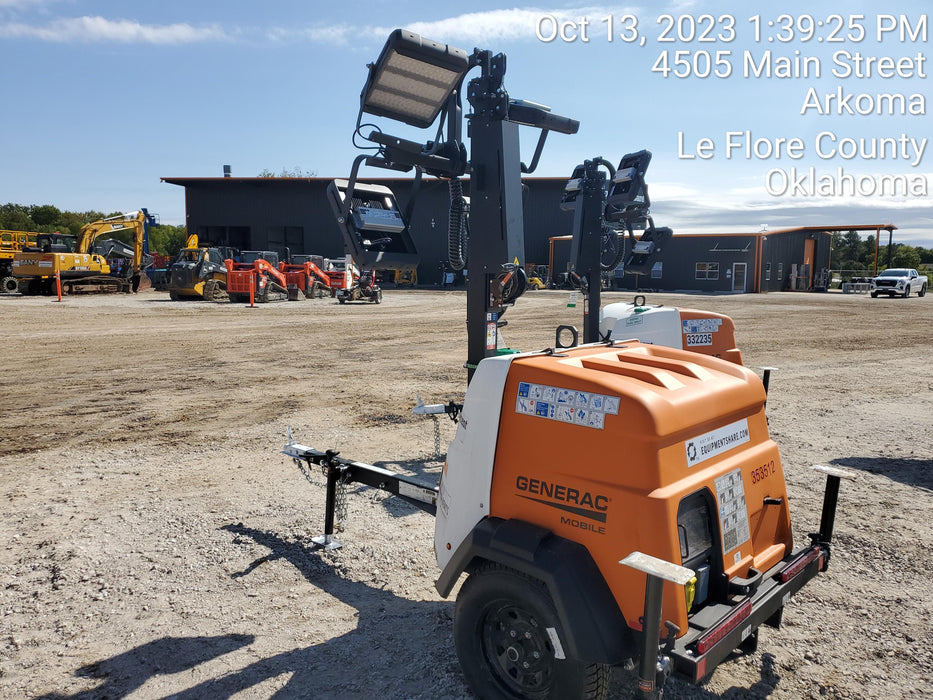 2023 Generac MLT2 Diesel, Flex Switch 120V Input, Powerzone Controller, (4) 320W LED Lights, 4kW Generator, 39.9 Gal Fuel Tank, 2" Ball, T3
