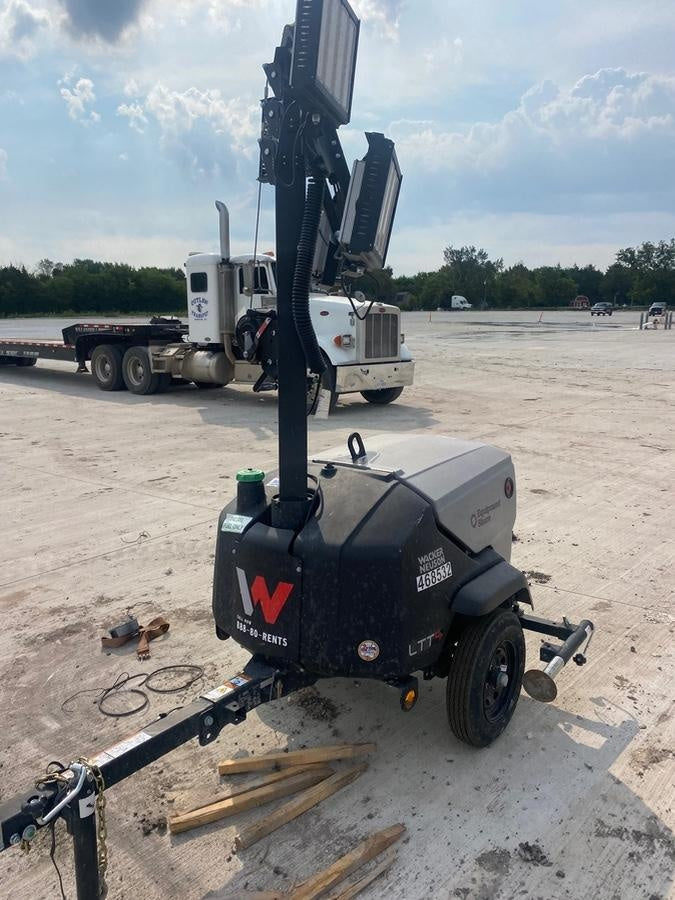 2024 Wacker Neuson LTT4 Diesel, Kohler KDW702, Deep Sea Controller, Auto Start, LED 320W, Bypass Outlet, T3