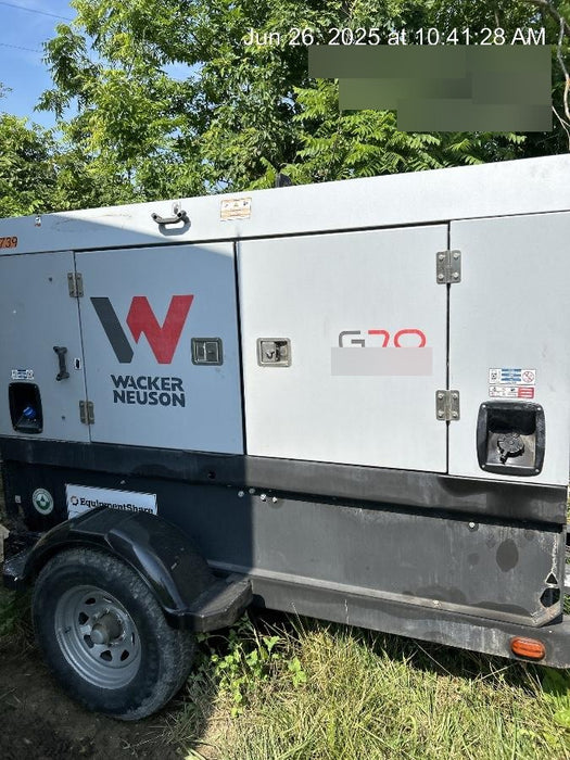2020 WACKER NEUSON G70