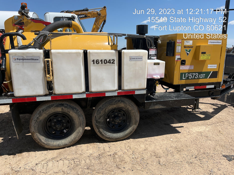 2021 Vac-Tron LP573XDT T4 Koehler Diesel Engine, 500 Gallon Debris Tank, x2 100 Gallon Water Tanks