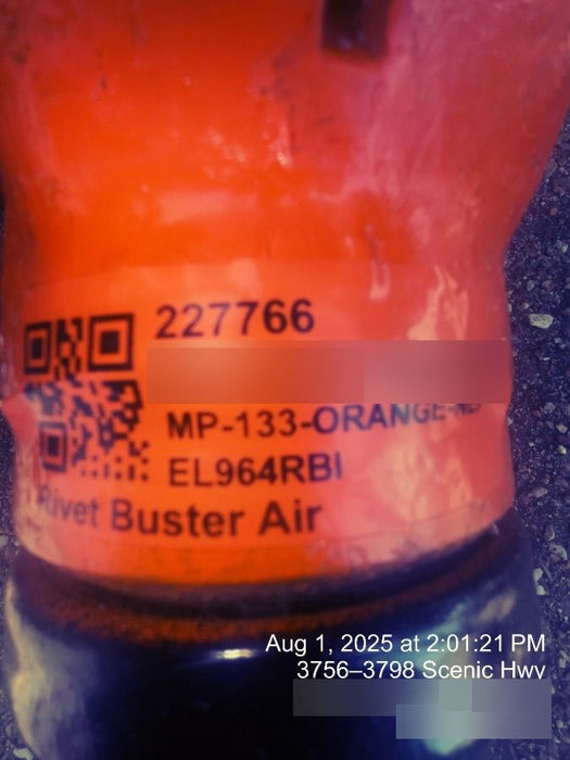 2022 MICHIGAN PNEUMATIC MP-133-ORANGE-NEP