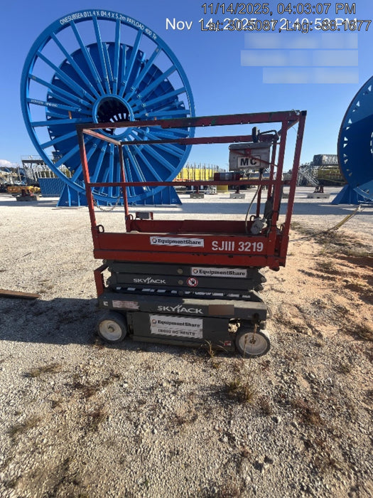 2019 Skyjack SJIII-3219 Standard Options