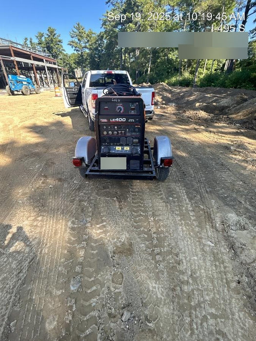 2022 Lincoln Electric LE400 Kubota V1505, Trlr, Cable Rack, Light Kit, ES Decals, T3