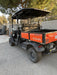 2022 Kubota RTV-X1140W-H Plastic Canopy, Windshield Acrylic Clear, LED Strobe Light, Wire Harness Kit, Back up Alarm