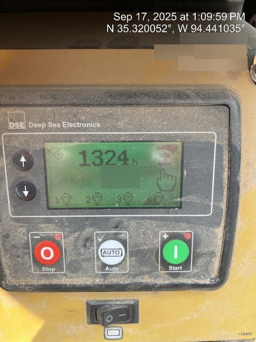 2022 Allmand NLV3GR (4) LED Light Fixture 350W, 23' Vertical Mast, 3kW Prime, Towable, Deep Sea L401, Leveling Jacks, Yanmar T4F 5.8hp