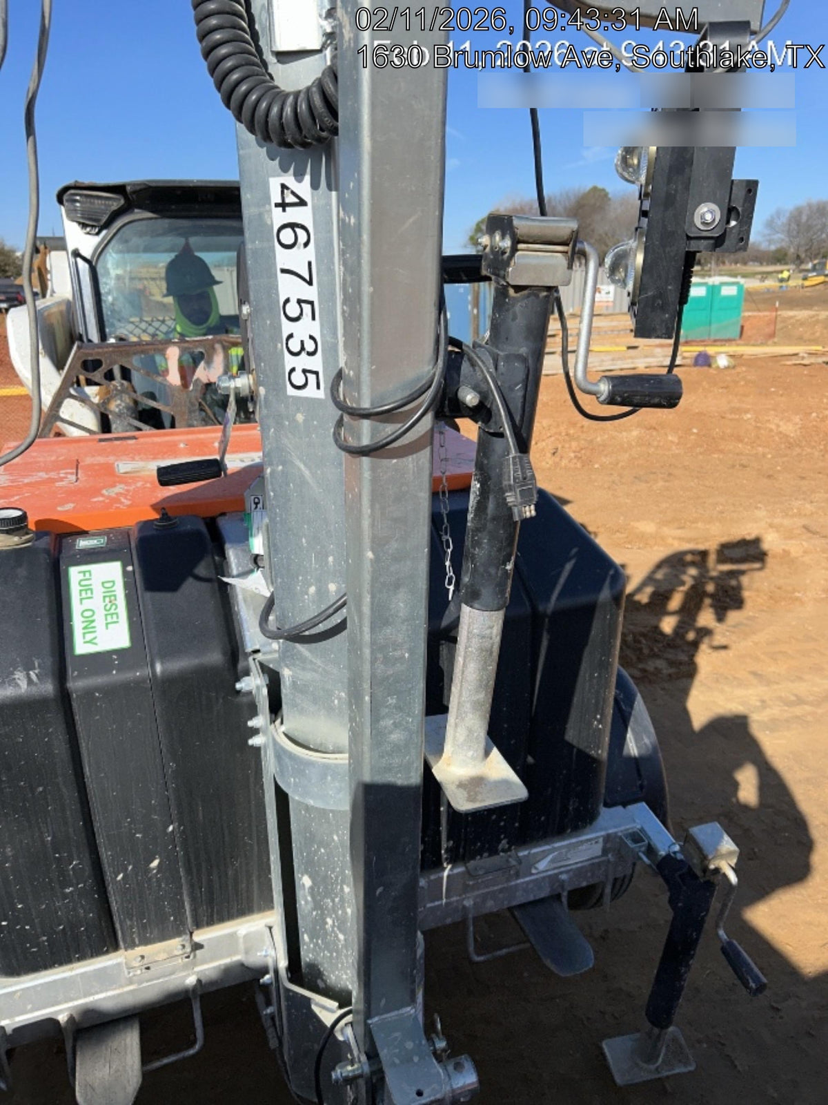 2024 Wanco WLTT-4MM4K Diesel, Deep Sea Controller, Shore Power Plug, Auto Start, (4) 350W LED Floodlights, 4kW Generator, 60 Gal Fuel Tank, 2" Ball, T3