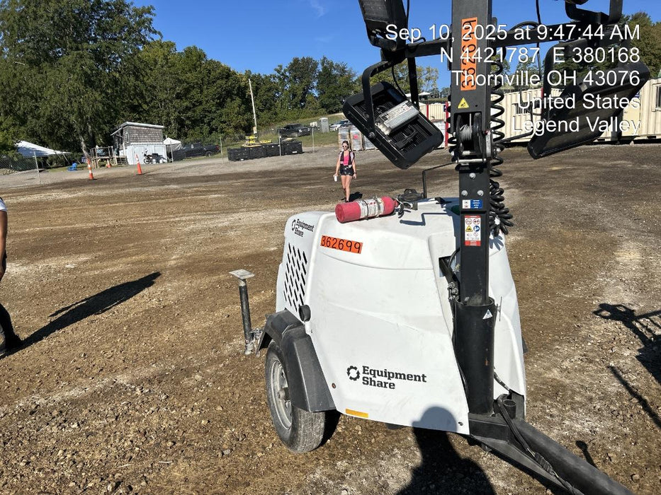 2023 Generac MLT2 Diesel, Flex Switch 120V Input, Powerzone Controller, 
(4) 320W LED Lights, 4kW Generator, 39.9 Gal Fuel Tank, 2" Ball, T3