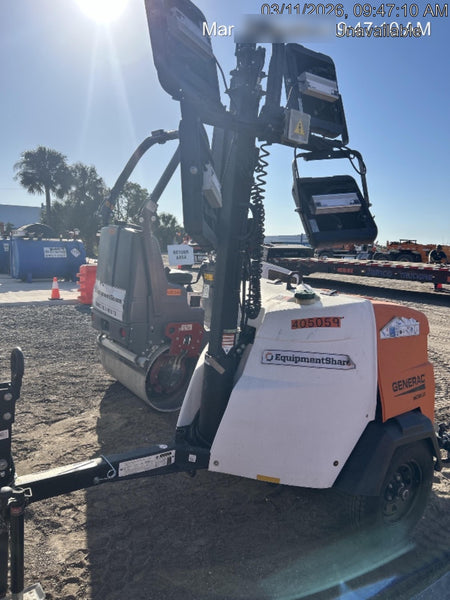 2024 Generac MLT6SKDS-STD4 ELEC WINCH Diesel, Electric Winch Mast, Powerzone Controller, (4) 320W LED Lights, 4kW Generator, 39.9 Gal Fuel Tank, 2" Ball, T3