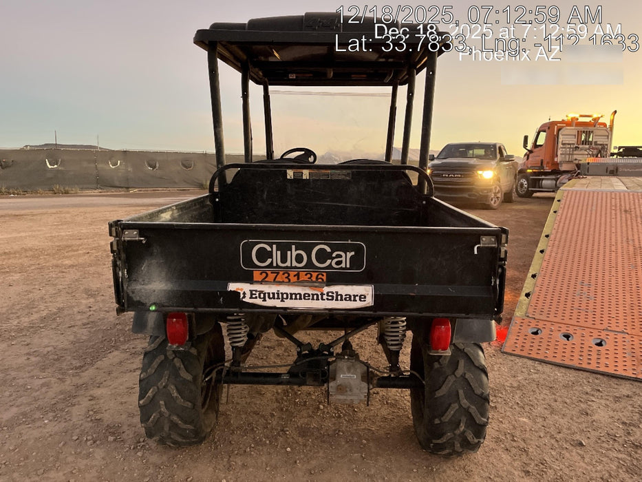 2023 Club Car CA1700D Canopy, Diesel, 4 Passenger