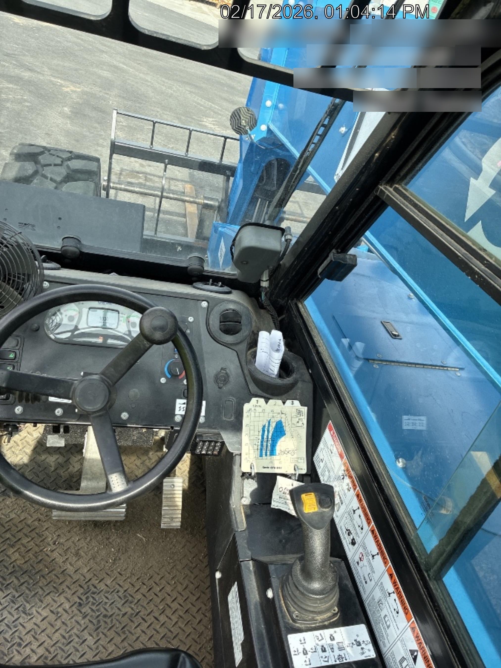2024 Genie GTH-844 74Hp Dsl, Cab/Heat/Air, Sld Tires, LED WL, Bcn, L Hook, T3 + Access Control