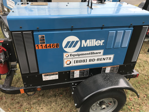 2020 Miller Electric BIG BLUE 400 Trailer Mounted Welder