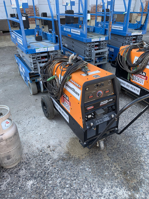 2021 Lincoln Electric Ranger 305 LPG LPG One-Pak (includes undercarriage, tank holder & tank strap) ORANGE