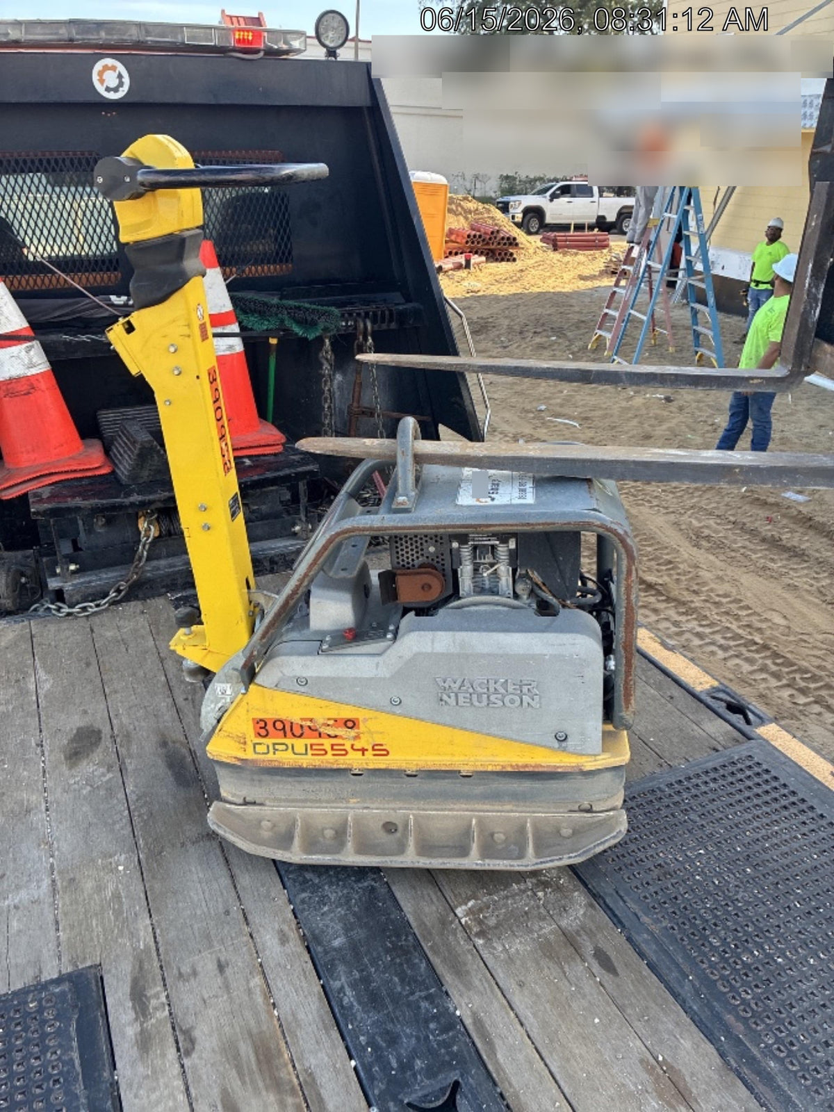 2024 Wacker Neuson DPU5545Heh Vibration Plate DPU 5545Heh US, Diesel,