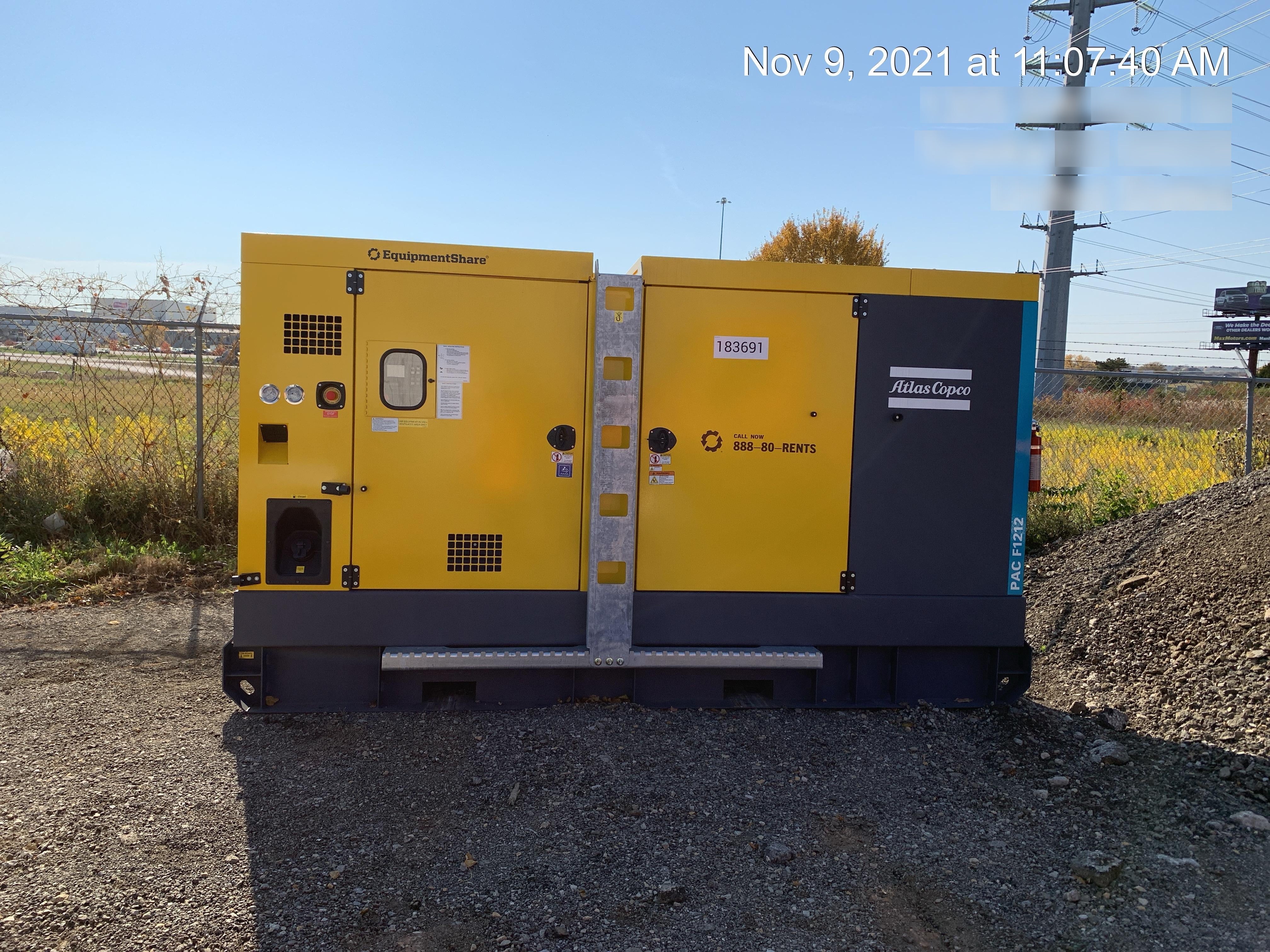 2021 ATLAS COPCO PAC F1212 JD-S