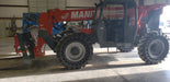 2018 Manitou 12042 Manitou MTA 12042 w/Open ROPS, Work Lights/Strobe, Aux Hyd, Solid Tires, Lift Hook, 66" Carriage, 72" Forks, Outriggers