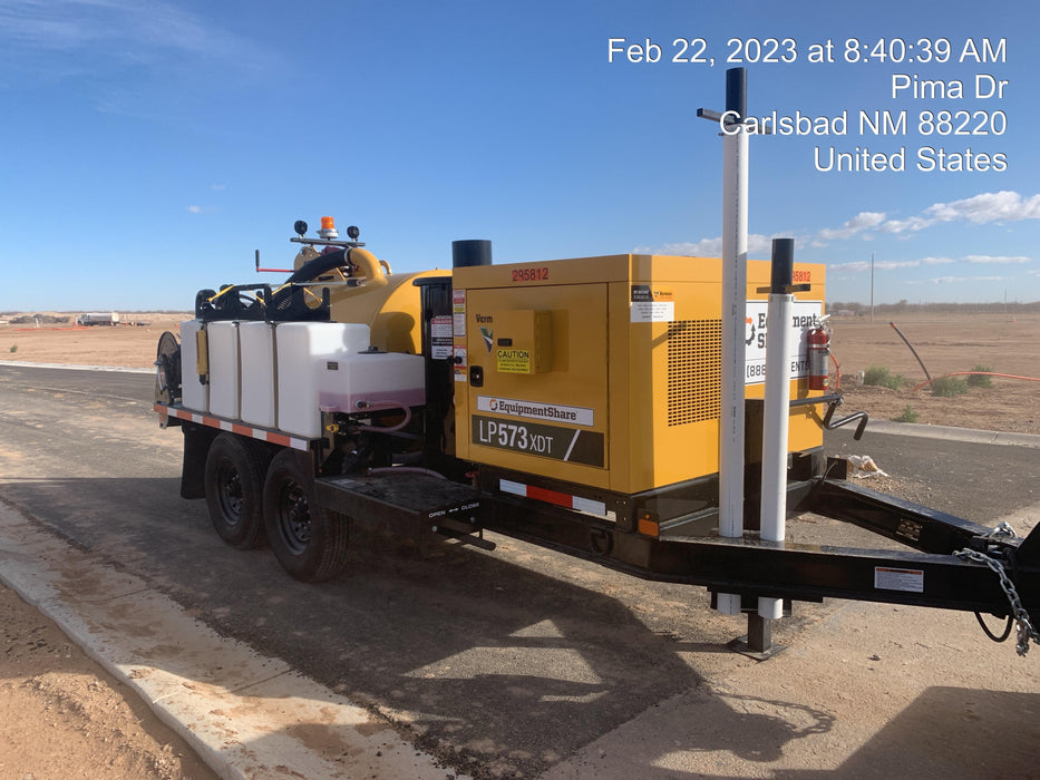 2023 Vac-Tron LP573XDT T4 Koehler Diesel Engine, 500 Gallon Debris Tank, x2 100 Gallon Water Tanks