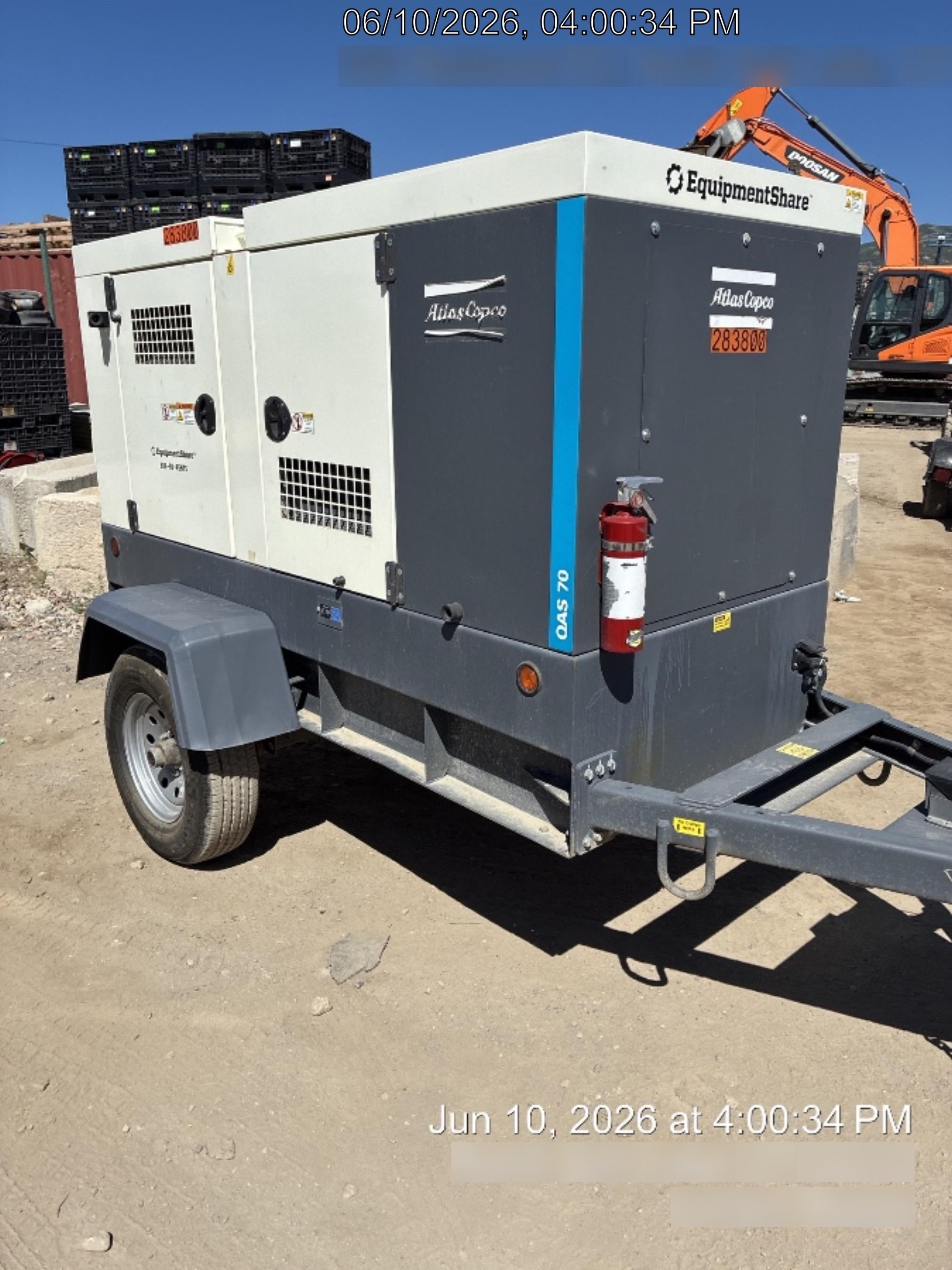 2022 ATLAS COPCO QAS 70
