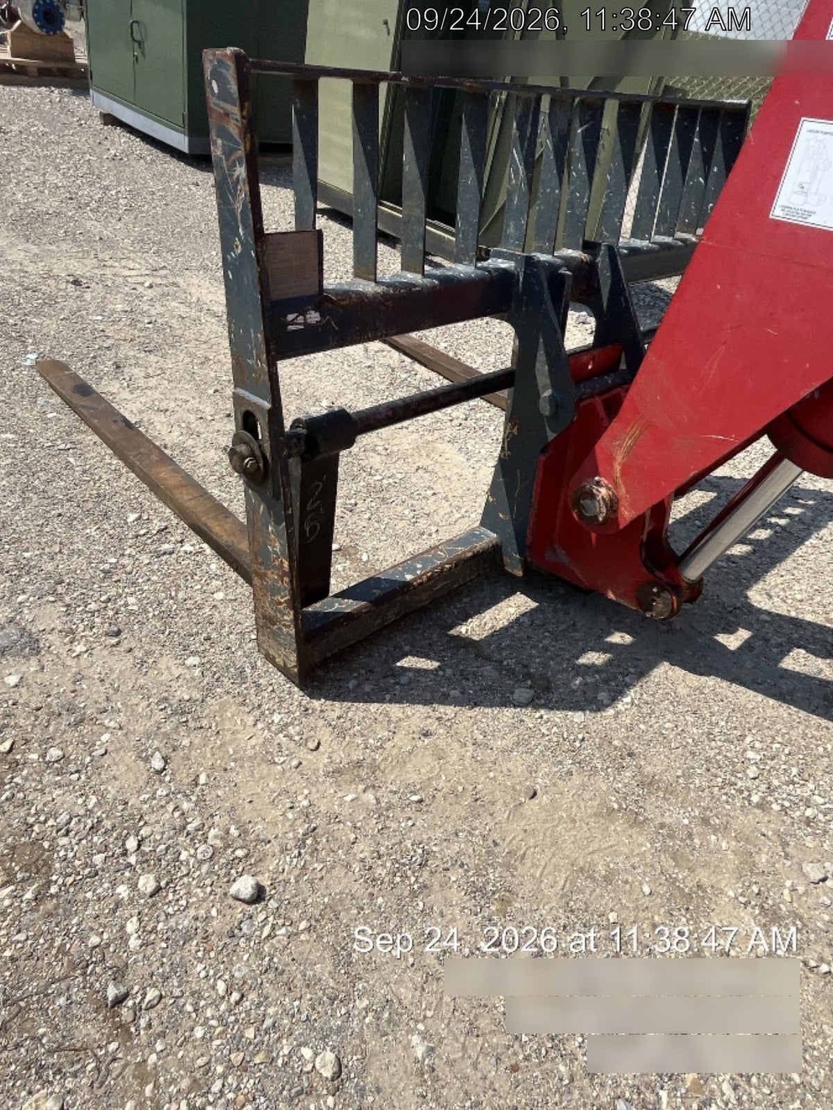 2019 Manitou MTA10055 MTA10055 - 74 HP T4, Canopy, Worklights/Strobe, Beacon, 66" Carriage, 60" Forks, Solid Tires, Lift Hook, Aux Hydraulics