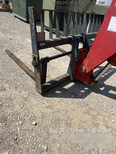 2019 Manitou MTA10055 MTA10055 - 74 HP T4, Canopy, Worklights/Strobe, Beacon, 66" Carriage, 60" Forks, Solid Tires, Lift Hook, Aux Hydraulics