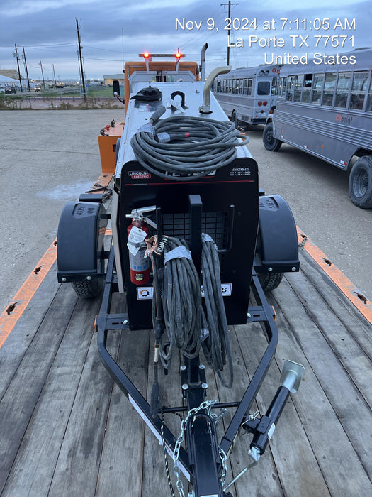 2024 Lincoln Electric LE400 Kubota V1505, Trlr, Cable Rack, Light Kit, ES Decals, T3