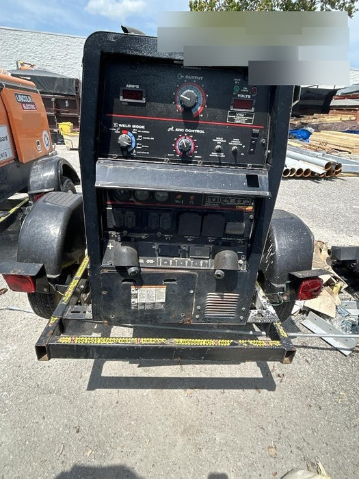 2019 Lincoln Electric Vantage 322 Ready-Pak 3, Two Wheel Trailer, Fender and Light Kit, Cable Rack