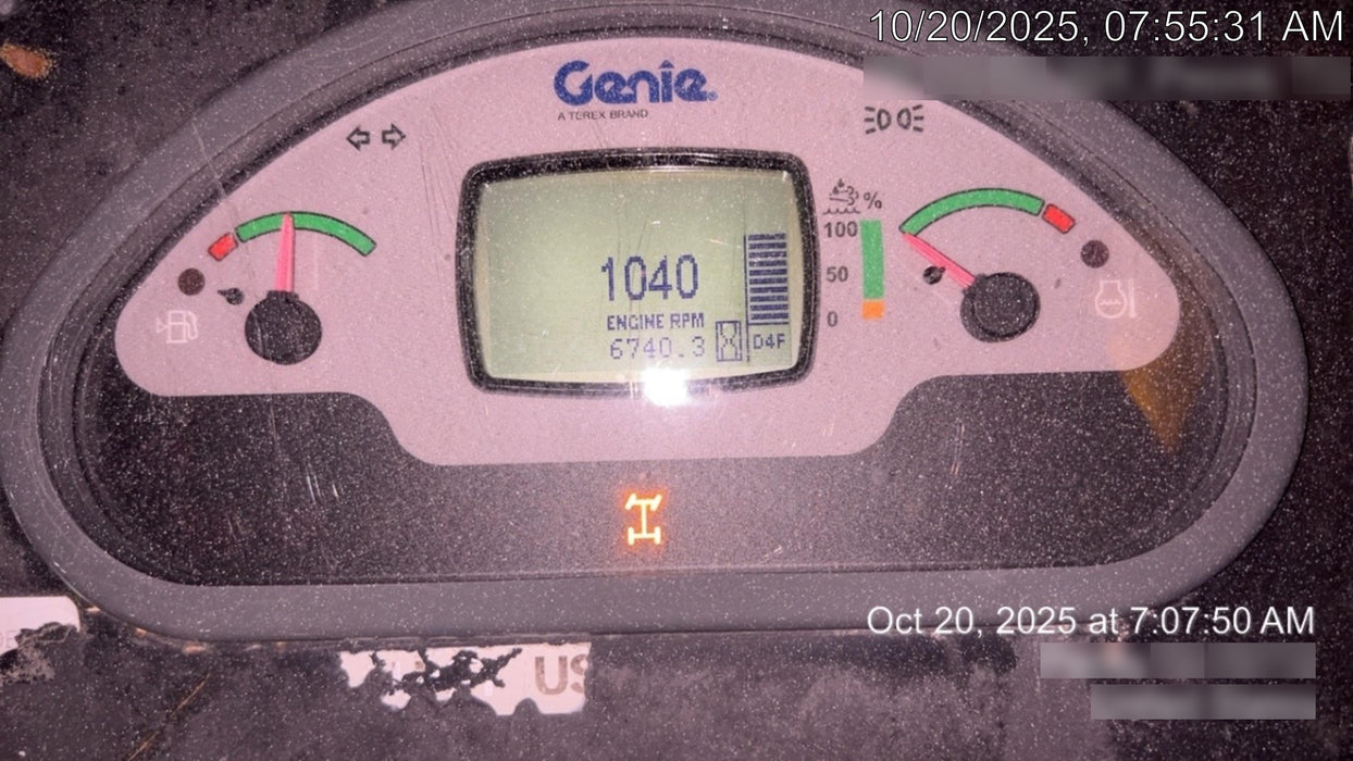 2017 Genie GTH-1056 Genie GTH1056, Solid Tires, 60" carriage, Light Kit, Open ROPS