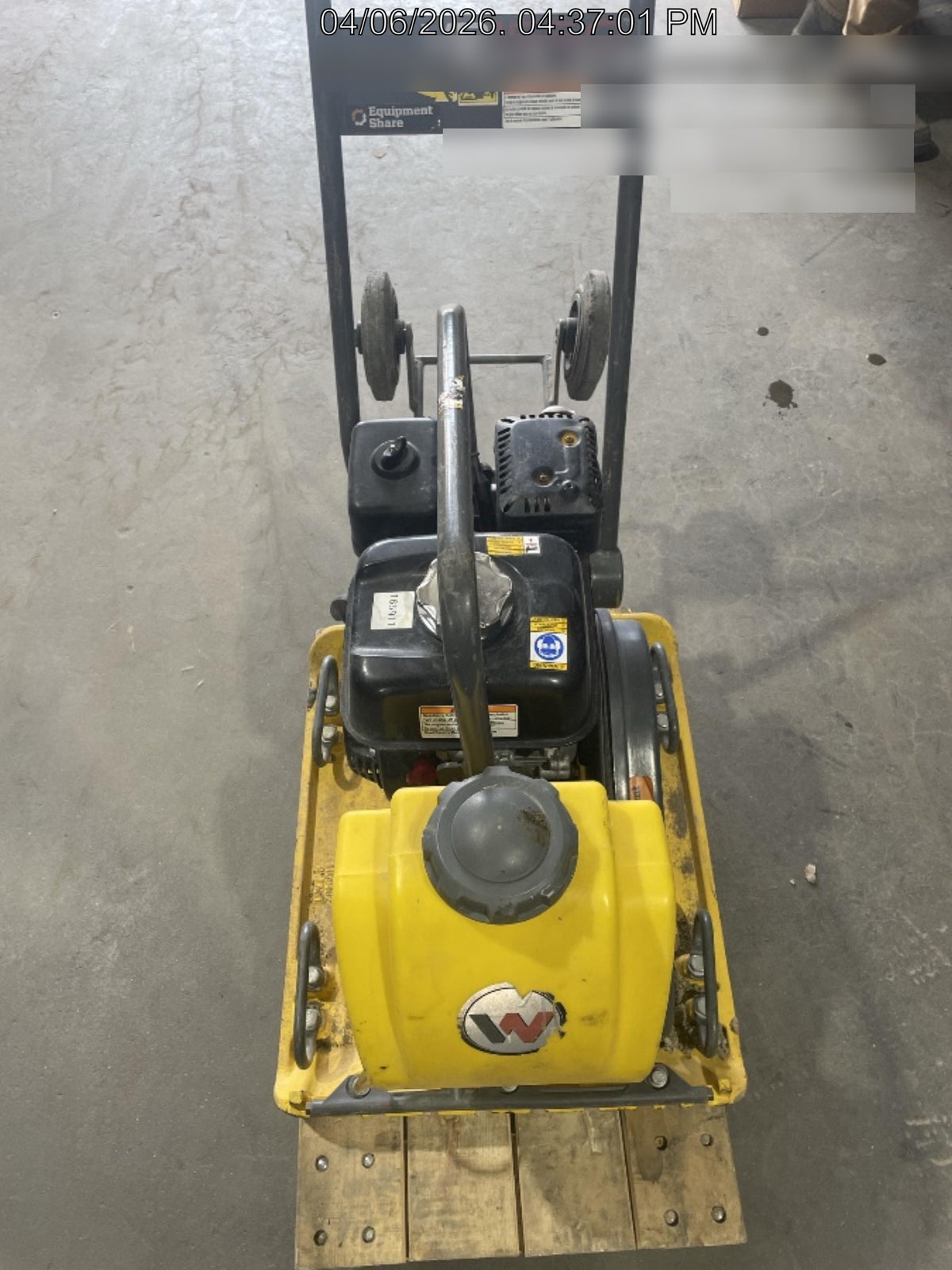 2021 WACKER NEUSON VP1550AW