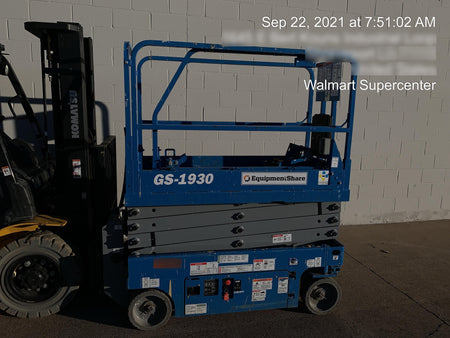 2020 Genie GS-1930 Fixed rails with chain entry gate - Pre A92.20