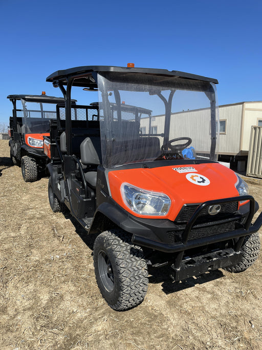 2022 Kubota RTV-X1140W-H Plastic Canopy, Windshield Acrylic Clear, LED Strobe Light, Wire Harness Kit, Back up Alarm
