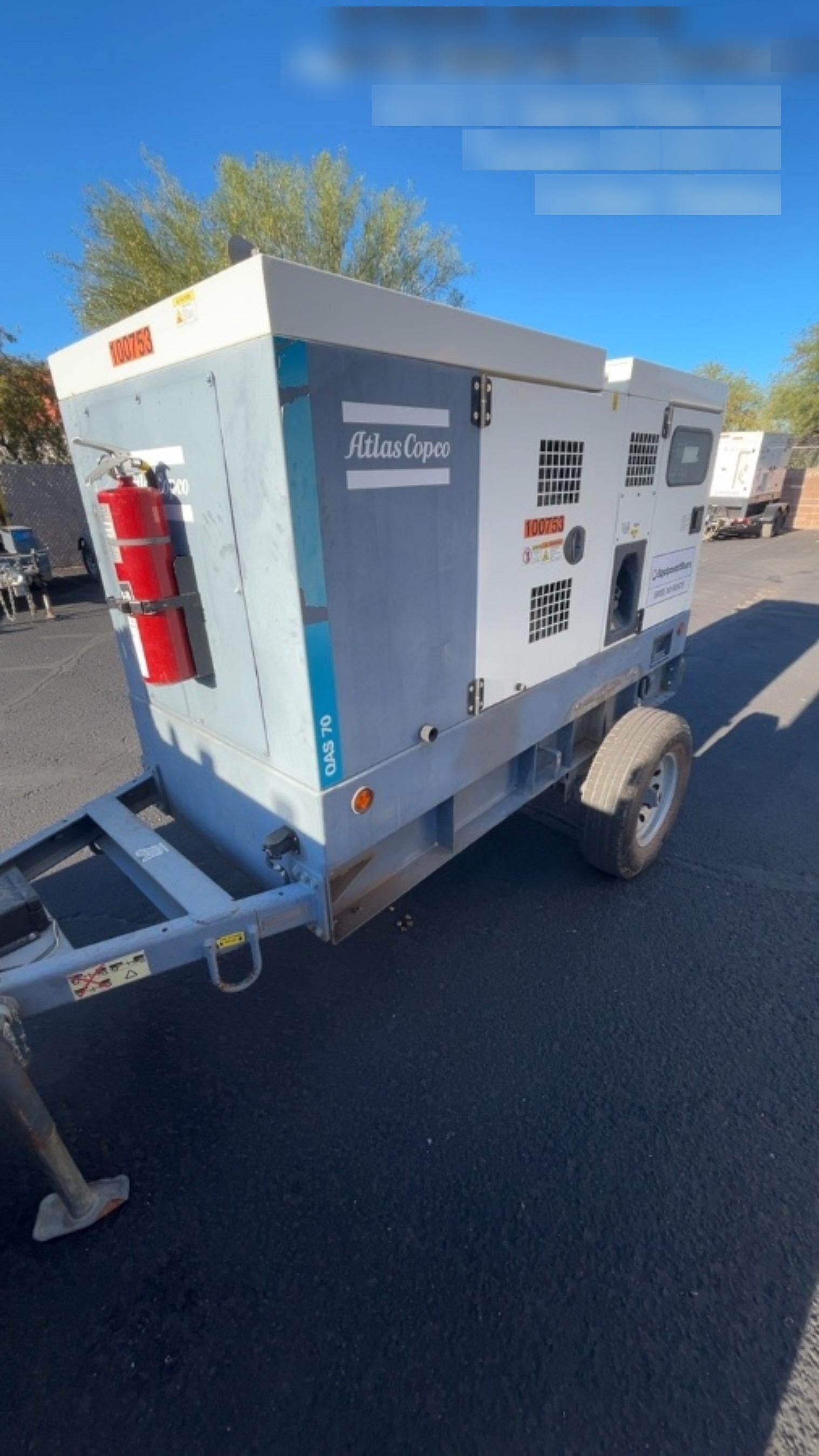 2020 ATLAS COPCO QAS 70