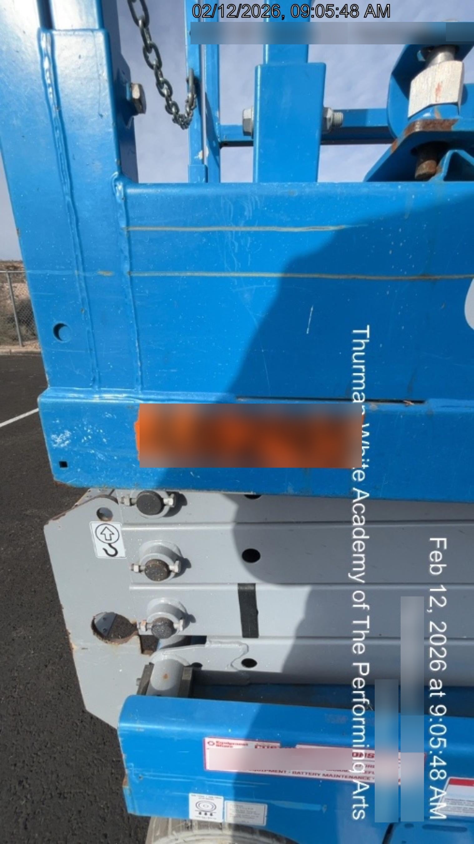 2019 Genie GS-1930 Fixed rails with chain Entry