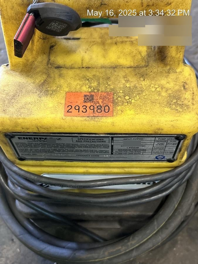 2023 ENERPAC PUD1100B