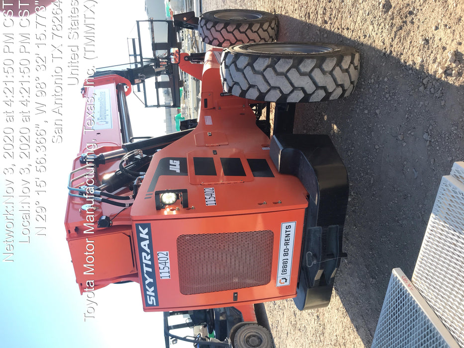 2020 Skytrak 12054 74Hp, Canopy, FF Tires, Work Lights, Beacon, Aux Hydraulics, Back up Alarm, Lifting Eye, ES Decals