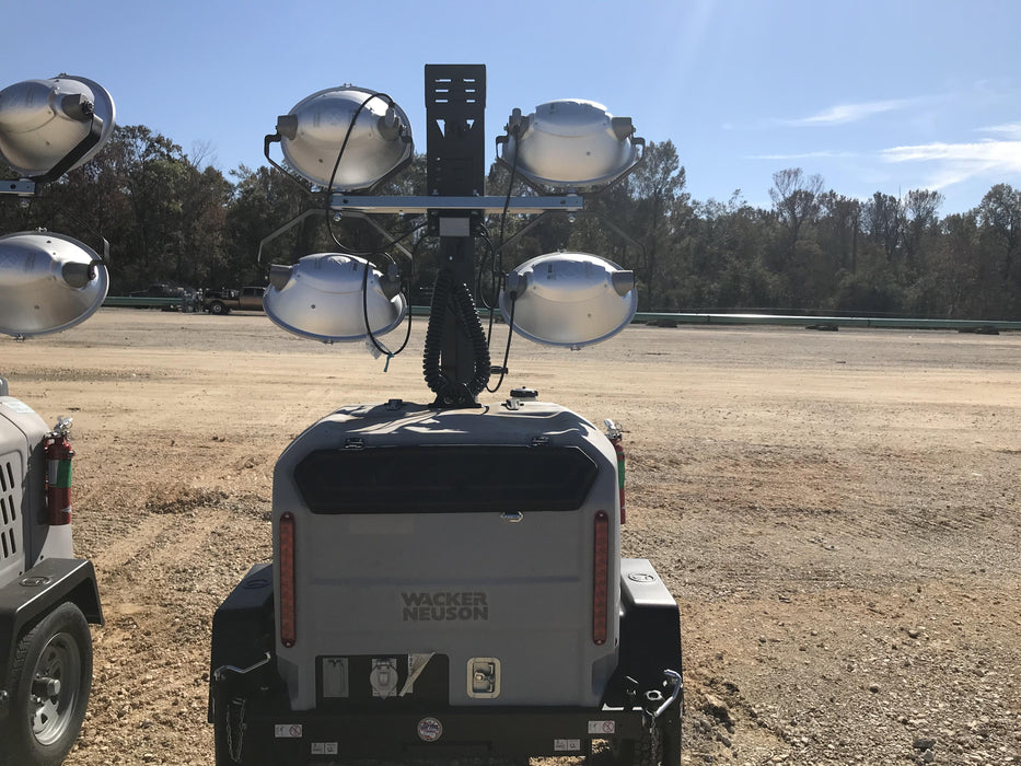 2019 Wacker Neuson LTV6L-MH Wacker Neuson LTV6L Mobile Light Tower w/Fuel Level Sensor Installed