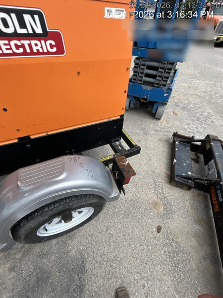 2022 Lincoln Electric LE400 Kubota V1505, Trlr, Cable Rack, Light Kit, ES Decals, T3