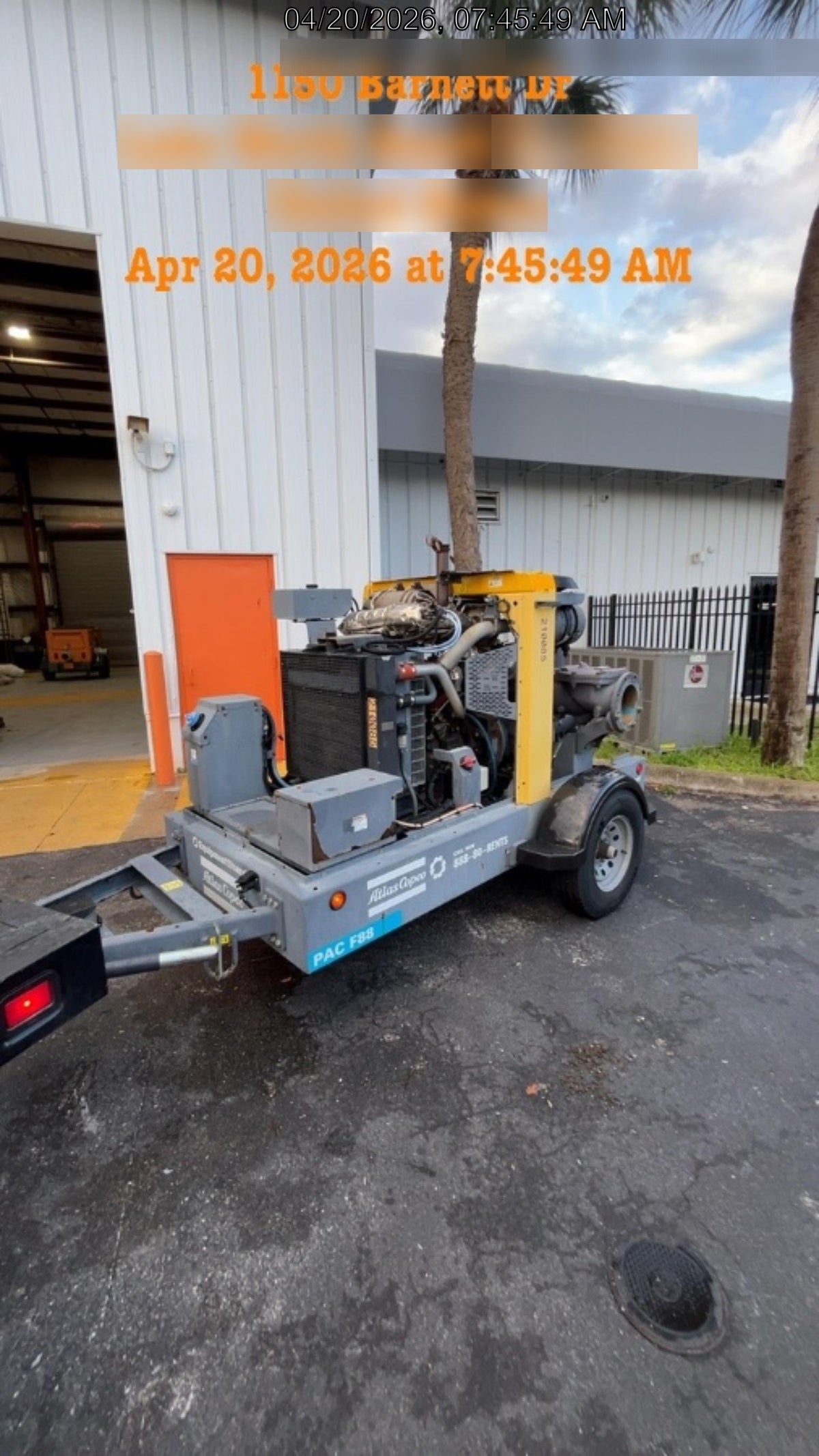 2022 ATLAS COPCO PAC F88 PD