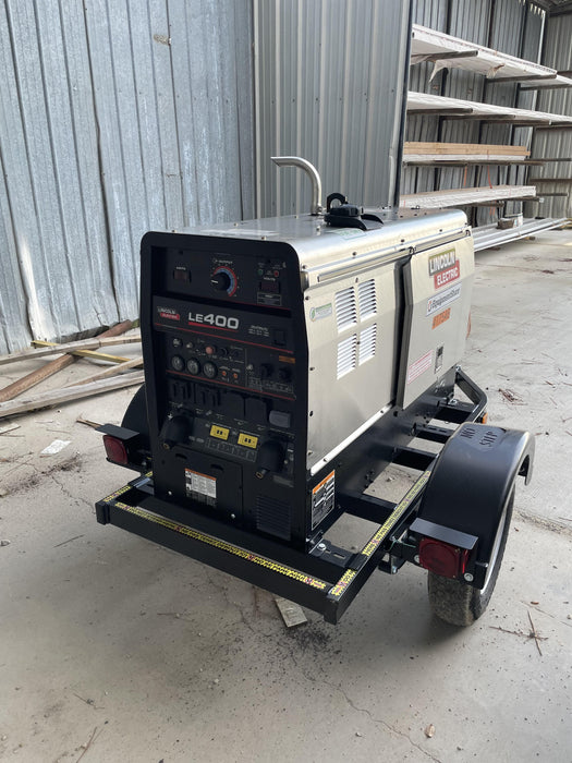 2024 Lincoln Electric LE400 Kubota V1505, Trlr, Cable Rack, Light Kit, ES Decals, T3