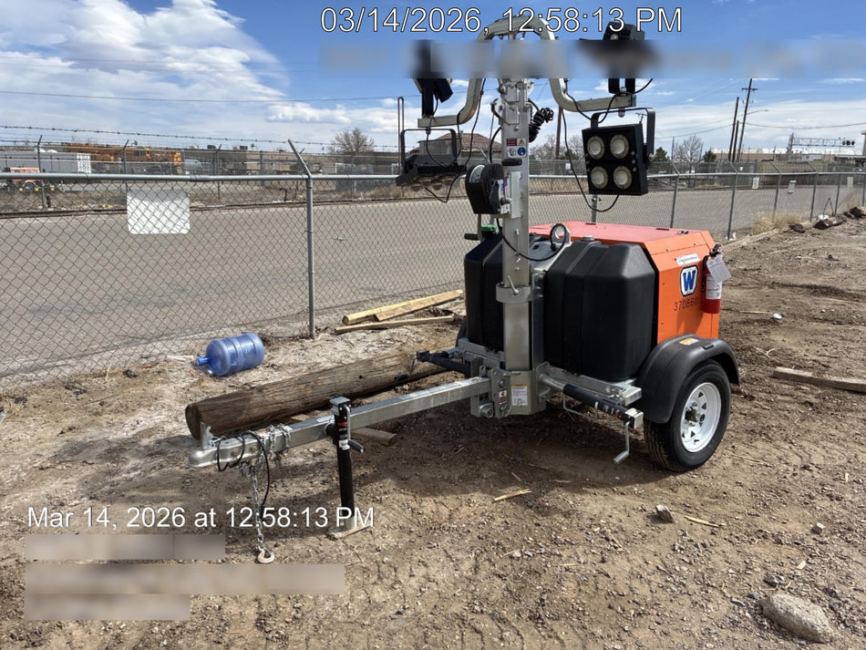 2023 Wanco WLTT-4MM4K Diesel, Deep Sea Controller, Shore Power Plug, Auto Start, (4) 350W LED Floodlights, 4kW Generator, 60 Gal Fuel Tank, 2" Ball, T3