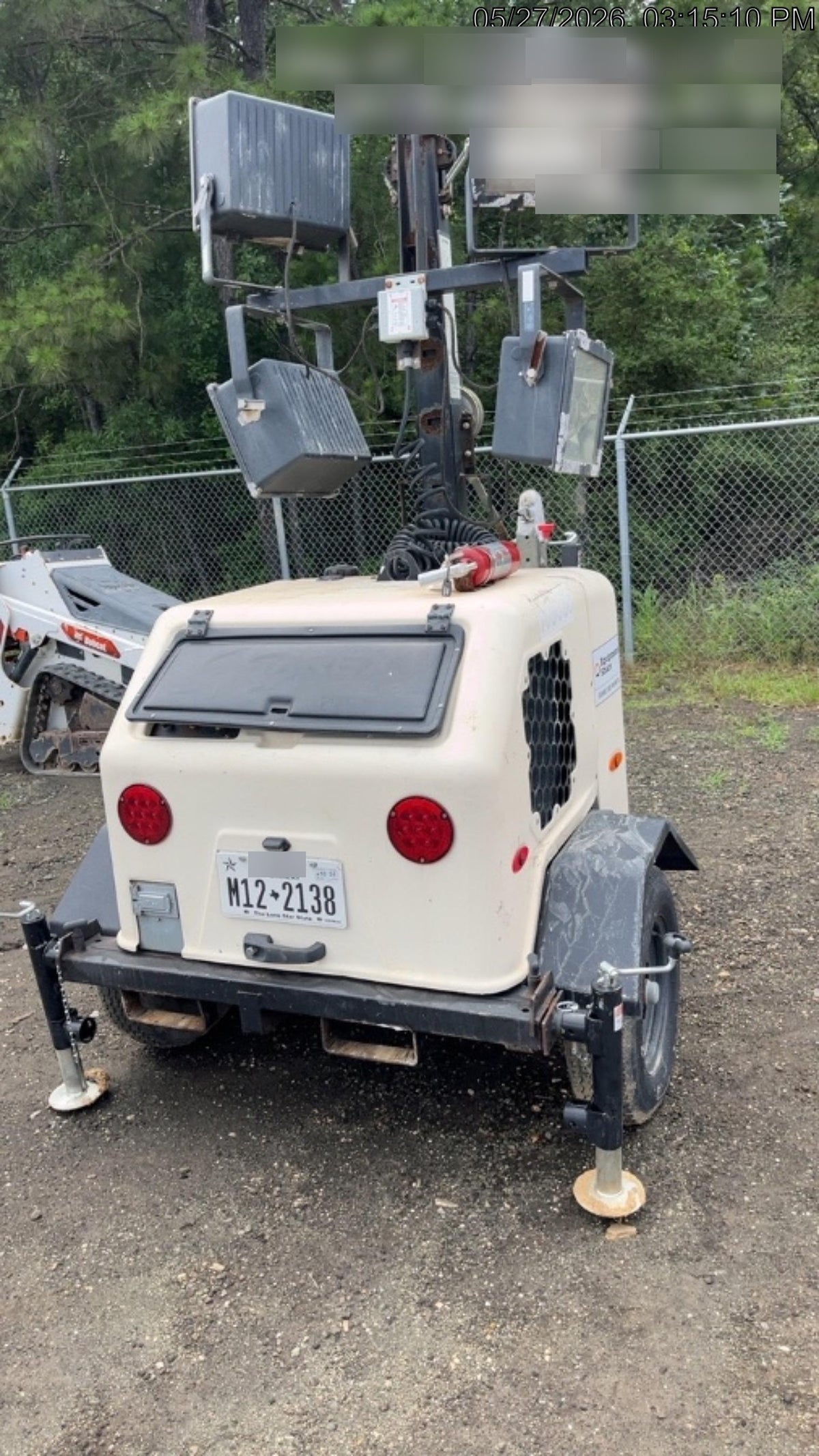 2020 Genie RL4 6kW Light Plant - Metal Halide