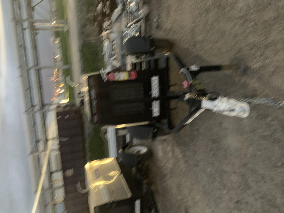 2019 Lincoln Electric Vantage 322 Welder Ready-Pak 3, Two wheel trailer, Fender and Light kit, Cable Rack