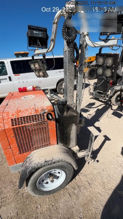 2024 Wanco WLTT-4MM4K Diesel, Deep Sea Controller, Shore Power Plug, Auto Start, (4) 350W LED Floodlights, 4kW Generator, 60 Gal Fuel Tank, 2" Ball, T3