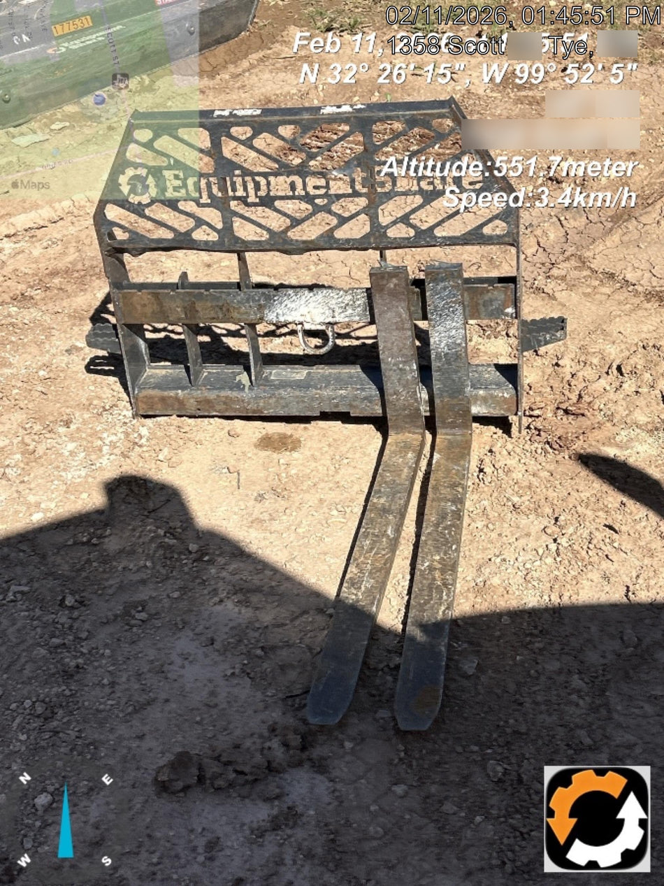2021 PALADIN 48" Pallet Fork Assembly